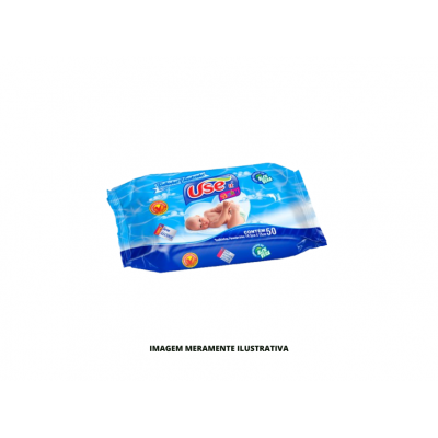 TOALHA UMEDECIDA - BABY USE IT - 19,5cmX15cm 50UN